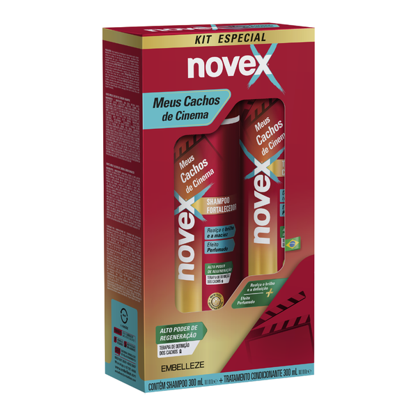 Shampoo e Condicionador Novex Meus Cachos de Cinema