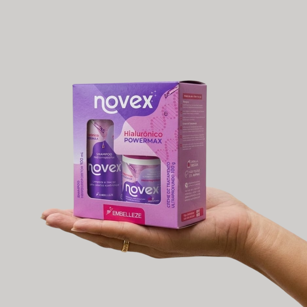 Shampoo e Creme de Tratamento Novex Ácido Hialurônico 100G