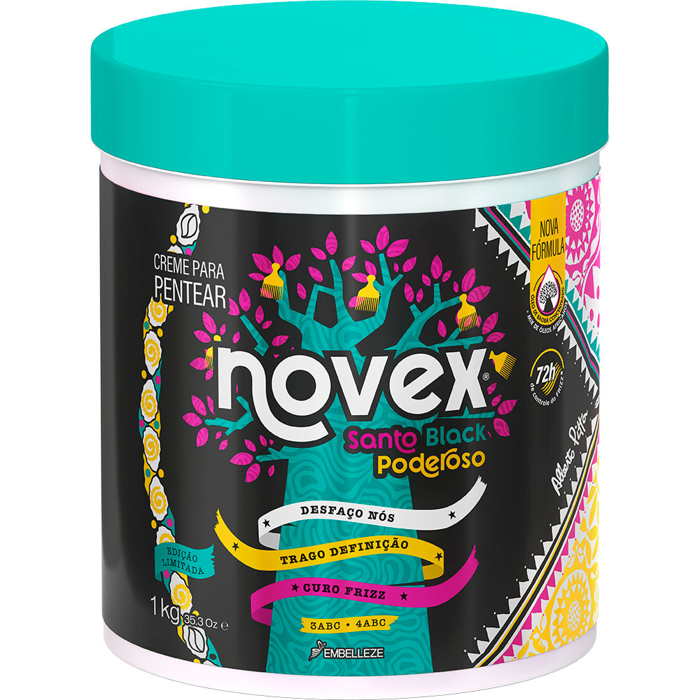 Creme Para pentear Novex Meus Cachos Santo Black Poderoso