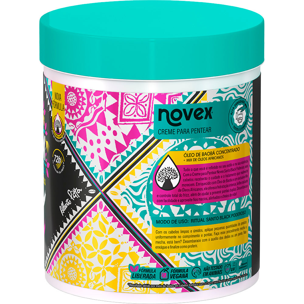 Creme Para pentear Novex Meus Cachos Santo Black Poderoso