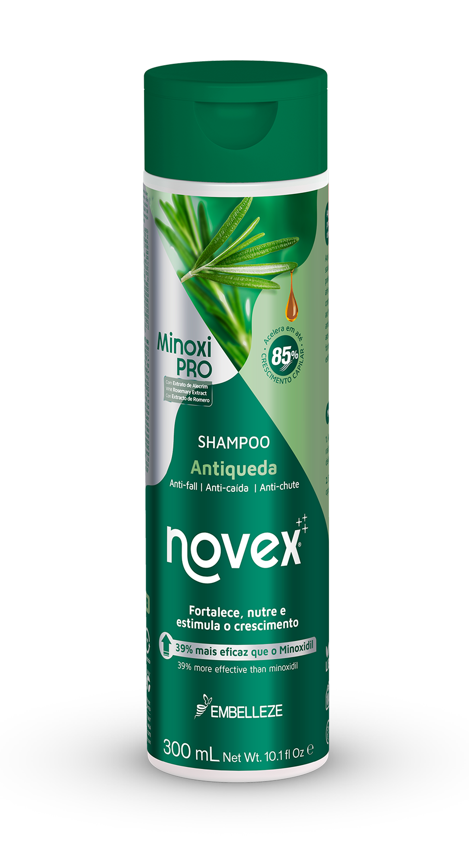 Kit Antiqueda Novex Minoxi Pro + Bolsa Exclusiva