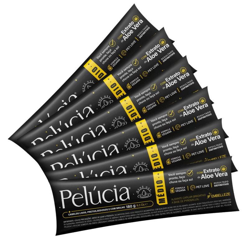 Kit 6 Henê Pelúcia Médio
