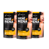 Kit 6 Henê Rená Preto Natural