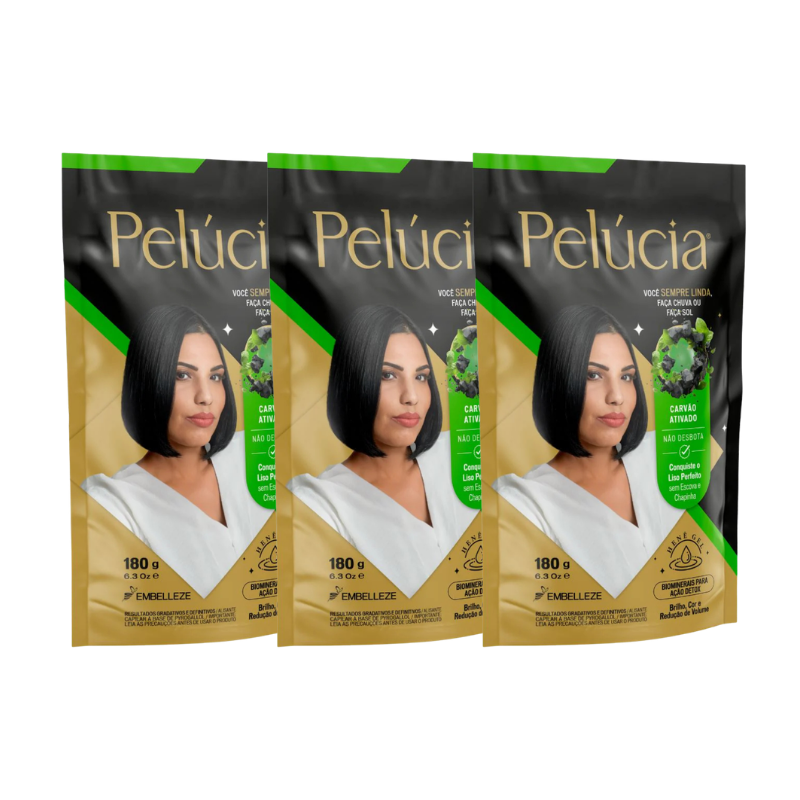 Kit Compre 22 e Ganhe 2 Henê Pelúcia Morena Desejada Pouch