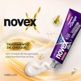 Imagens da página de Recargas Novex (logo, banners do hero e cards Conheça as recargas)